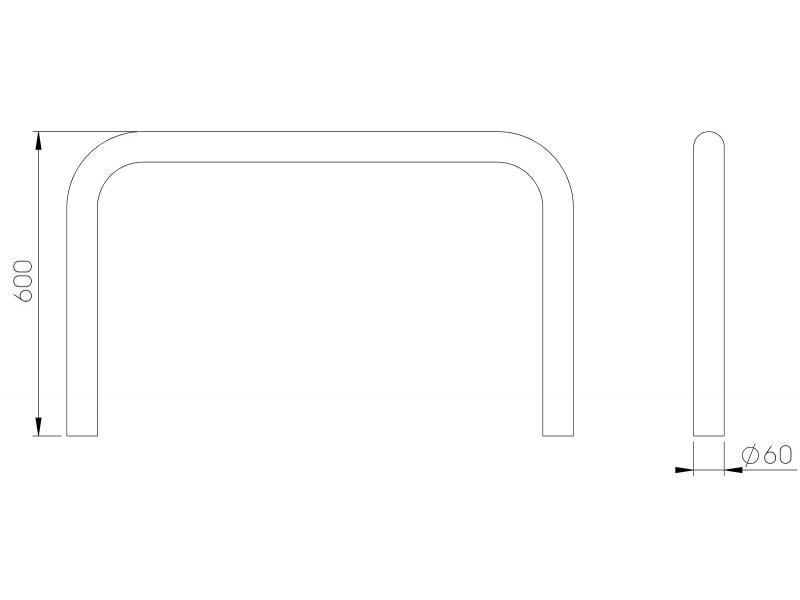 Arceau de Protection Bas - Plan