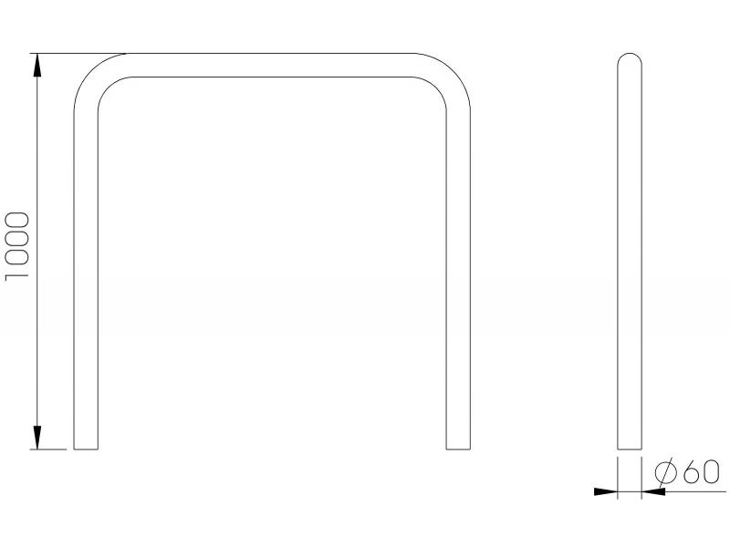 Arceau De Protection Simple - Plan