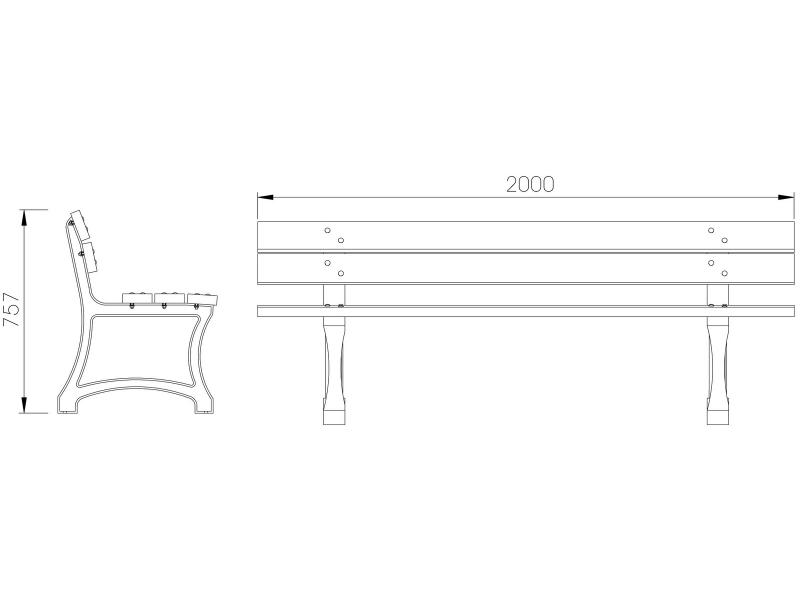 Banc Saint-Gervais - Plan