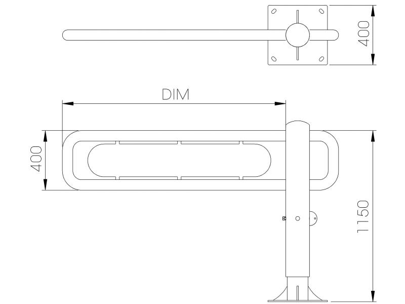 Barrière Pivotante - Plan