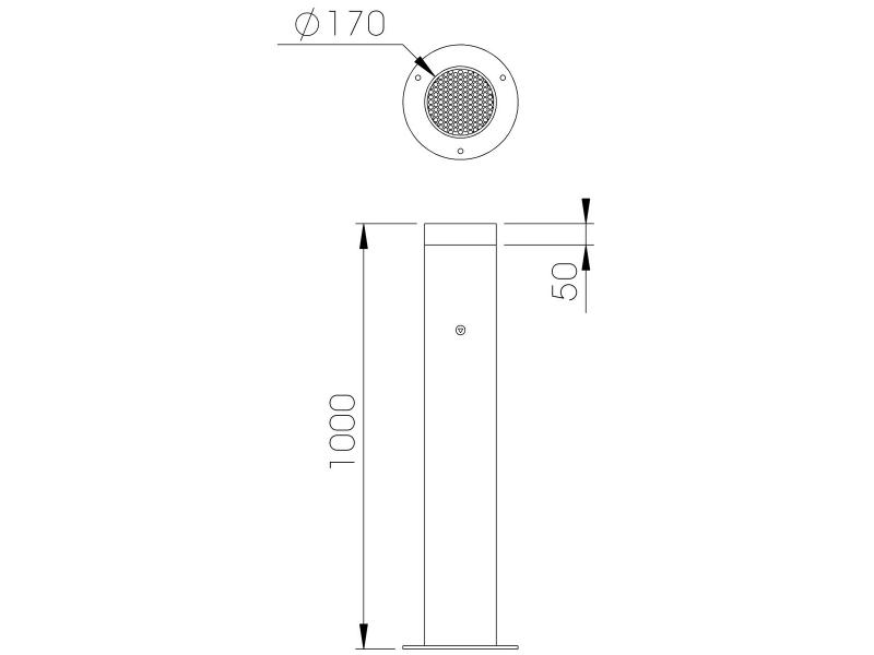 Cendrier Montpellier - Plan