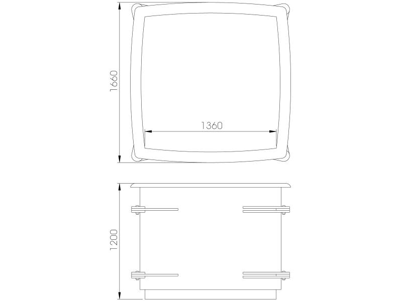 Jardinière Béziers - Plan