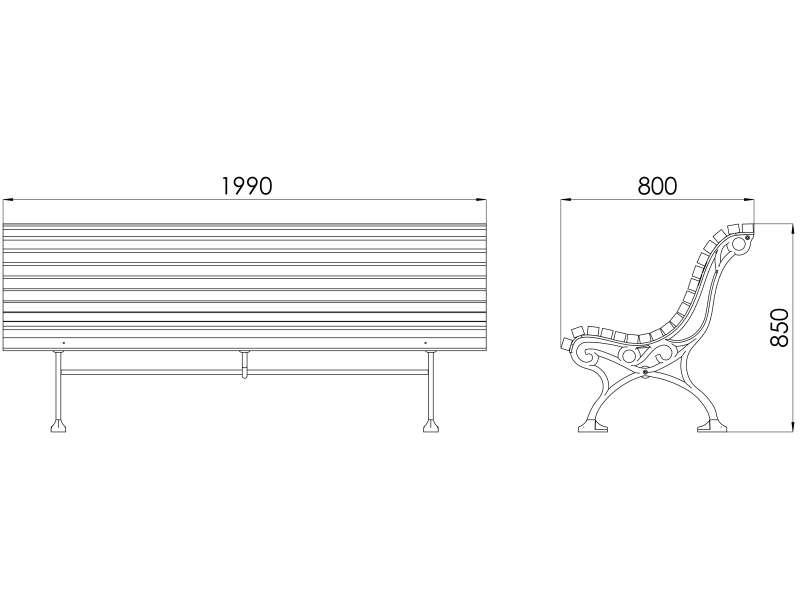 Banc Vaudoyer - Plan