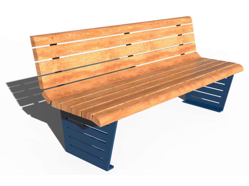 Banc Cézanne - RAL 5010 Brillant