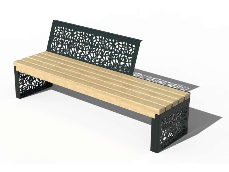 Banc Hanaba - RAL 6012 BRILLANT