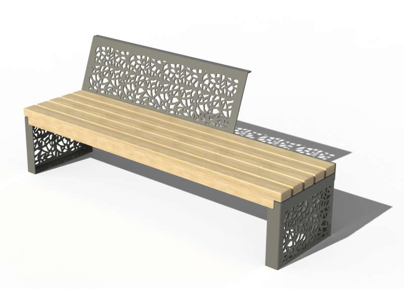 Banc Hanaba - RAL 7030 BRILLANT