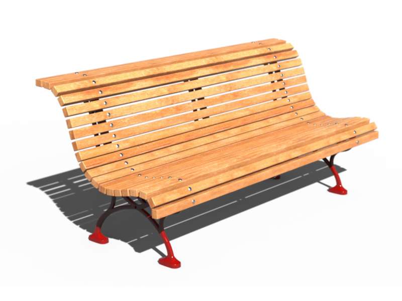 Banc Vaudoyer - RAL 3001 BRILLANT