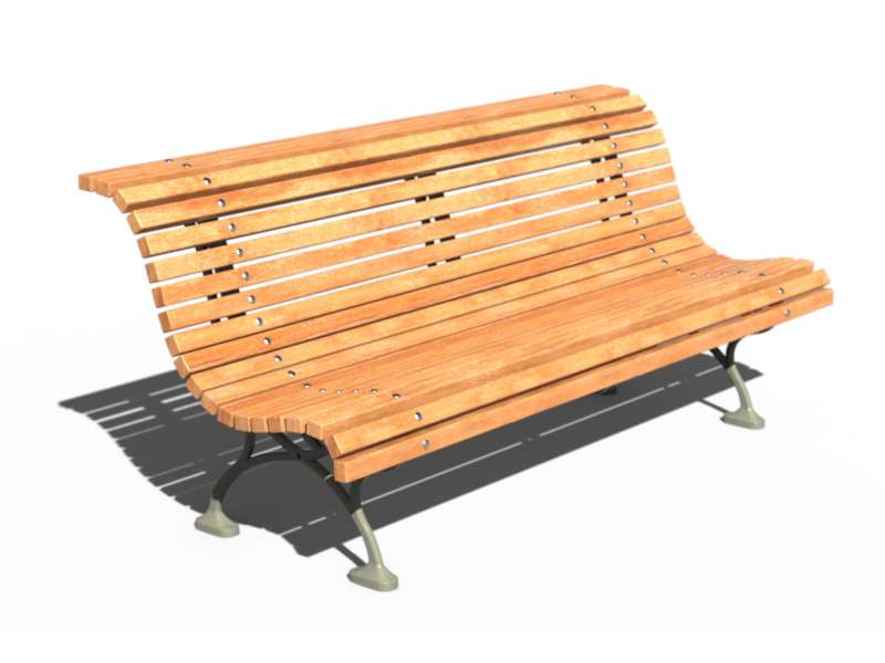 Banc Vaudoyer - RAL 7030 BRILLANT