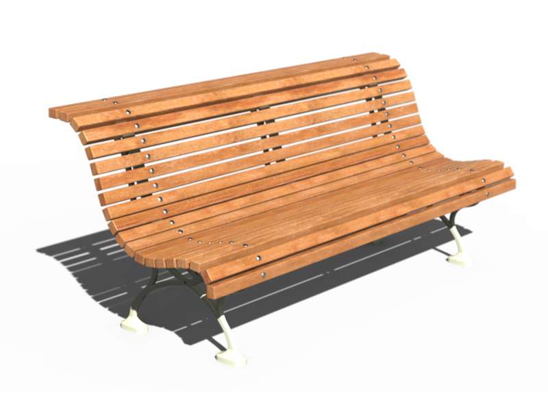 Banc Vaudoyer - RAL 9010 BRILLANT