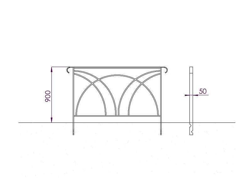 Barrière Languedocienne Option Banc -  Plan