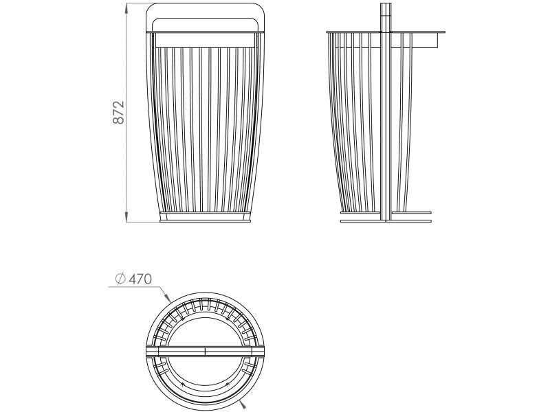 Corbeille Lahna - Plan