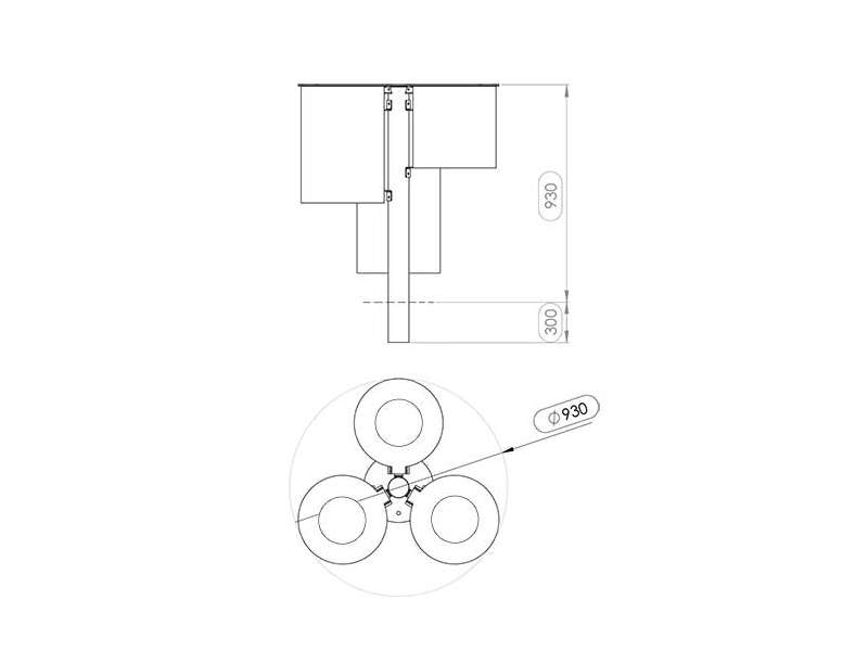 Corbeille Hara Tri Sélectif - Plan