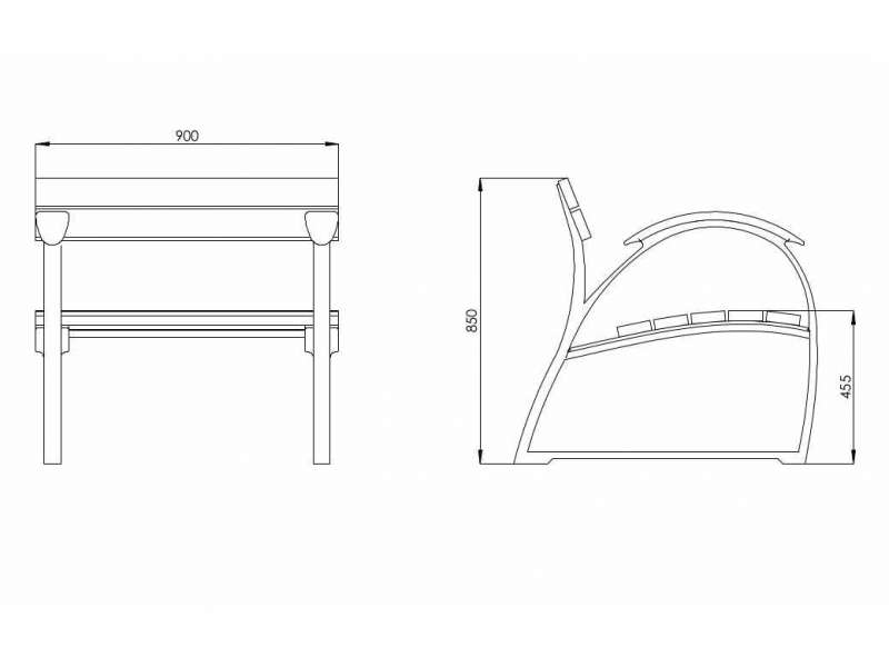 Chaise Bolid - Plan