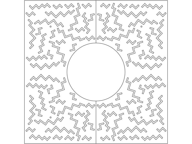 Grille d'Arbre Mistral - Plan