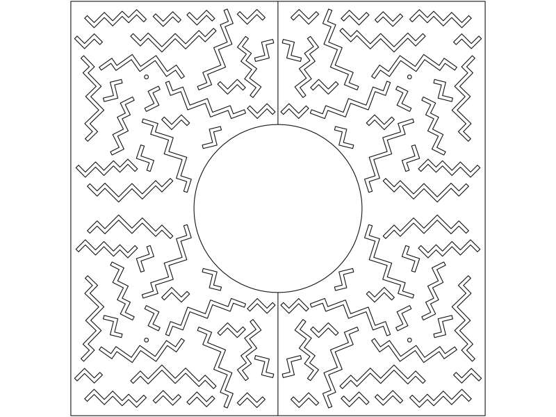 Grille d'Arbre Mistral - Plan