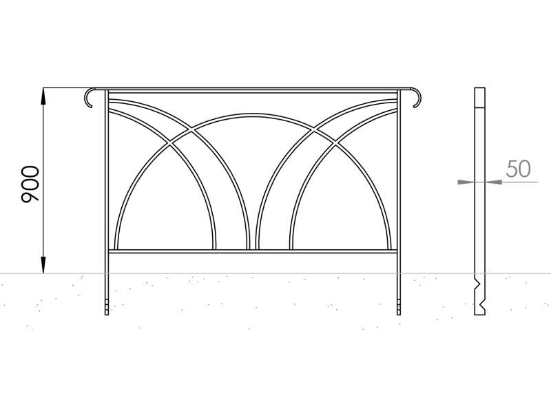 Barrière Languedocienne - plan