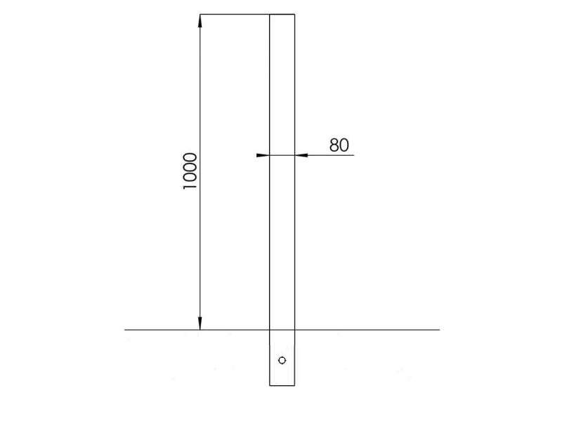 Potelet SOA - plan