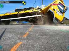 Borne anti-bélier ABSIMON K12 - Crash-test