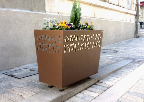 Jardinière Hanaba sur mesure